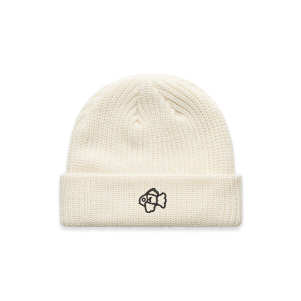 Embroidered Fish Beanie  Thumbnail
